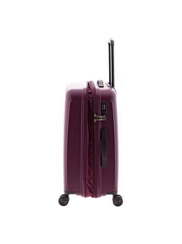 Gladiator 5000 4 Rollen Trolley 63 cm mit Dehnfalte in maroon