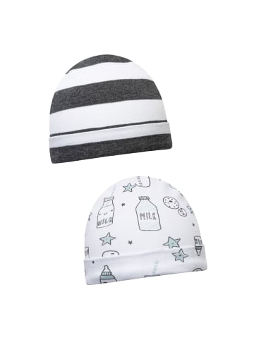 Minoti 2er-Set: Beanies Eley 5 in dunkelgrau