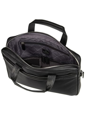 Braun Büffel Aktentasche GOLF 3.0 Business Bag M in Schwarz