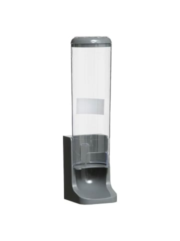 5five Simply Smart Wattepad-Spender in Grau, (B) 7 x (H) 27 x (L) 8 cm