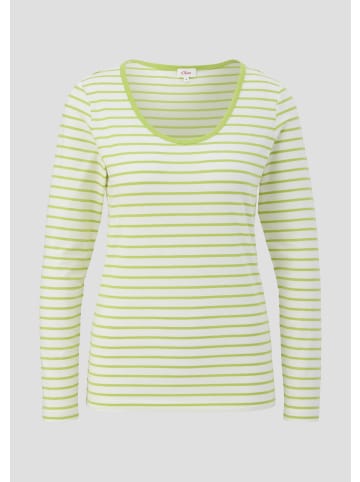 s.Oliver T-Shirt in 74G2_limettengrün