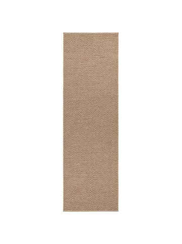 Flachgewebe Läufer Nature in Beige Terra