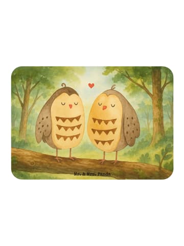 Mr. & Mrs. Panda magnet Eulen Liebe Design ohne Spruch in Weiß