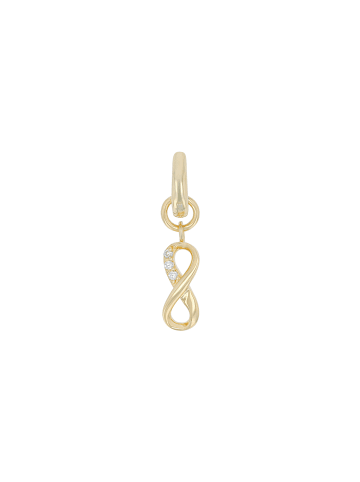 Amor Charm Silber 925, rhodiniert in Gold