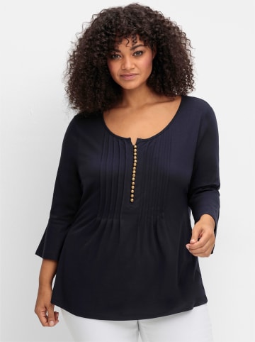 sheego by Joe Browns T-Shirt in nachtblau