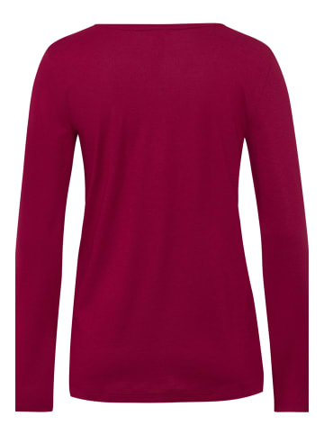 Hanro Longsleeve Sleep & Lounge in Burgund