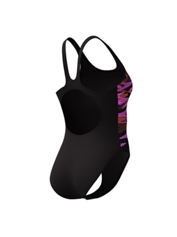 Speedo Hyperboom Placement Badeanzug in schwarz
