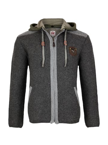 Spieth & Wensky Strickjacke DAKAR in grau