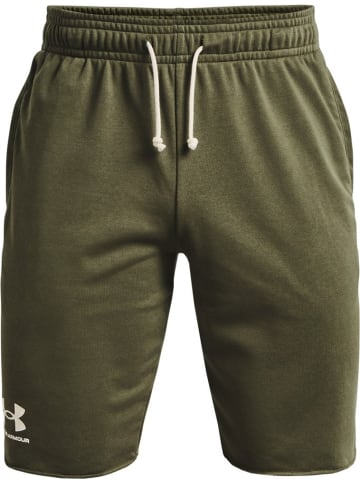 Under Armour Short "UA Rival Shorts aus French Terry" in Grün