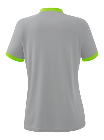 erima Mantua Trikot in silver grey/green gecko