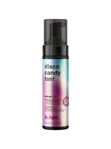b.tan Selbstbräunungsmousse Disco Candy Tan, 200 ml