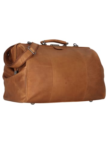 The Chesterfield Brand Corfu Weekender Reisetasche Leder 52 cm cognac