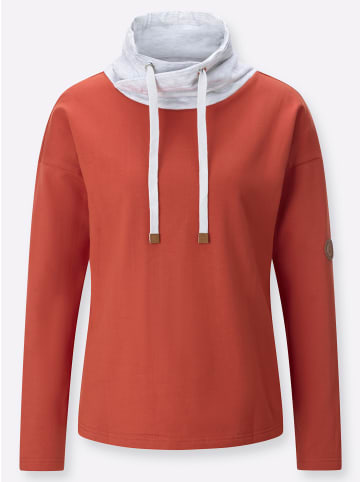 WITT WEIDEN Sweatshirt in terra-hellgrau