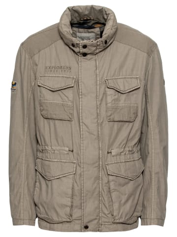 Camel Active Fieldjacket aus reiner Baumwolle in Khaki