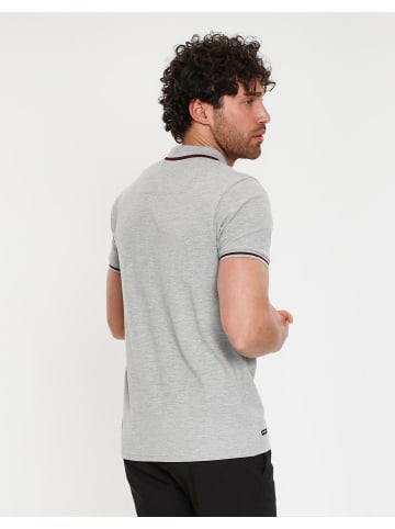 Threadbare Kurzarm-Polo THB Polo Brunello in Grau