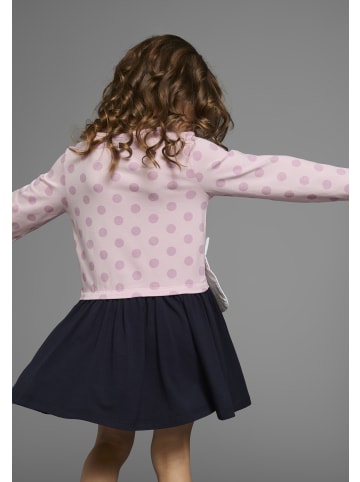 Kidsworld Jerseykleid in rosa-marine