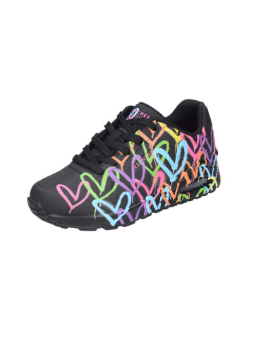 Skechers Schnürschuhe in schwarz