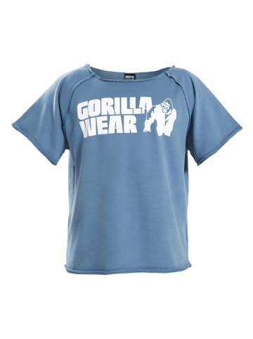 Gorilla Wear Klassisches Workout-Top – Coronet Blue – 2XL/3XL