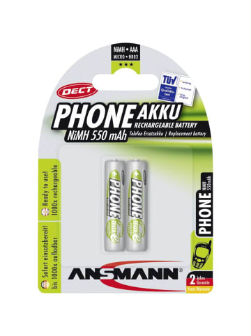 ANSMANN Batterie Dect in Schwarz