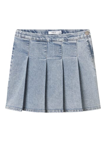 name it Jeansrock in Light Blue Denim