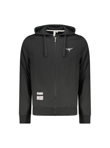 ACCADEMIA MILITARE Schwarz Baumwolle Herren Hoodie