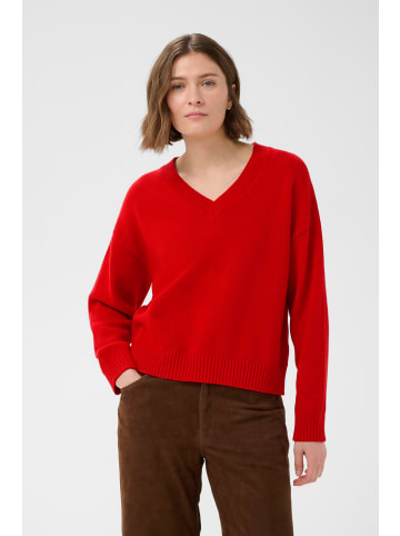 PART TWO Strickpullover BismilPW Lockere Passform in Goji Berry