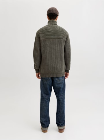 Jack & Jones Rollkragenpullover in Beetle 1