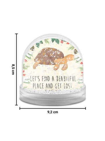 Mr. & Mrs. Panda Weihnachts Schneekugel Schildkröte MHerzieren ... in Naturpapier