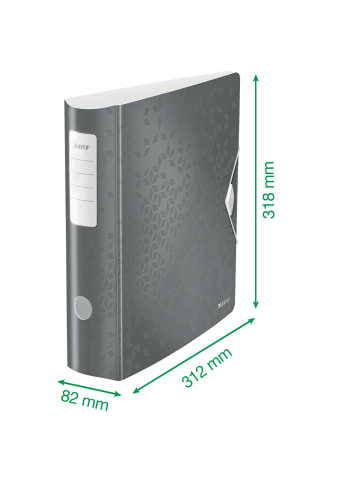 Leitz Ordner Active Wow A4 Polyfoam breit gelb