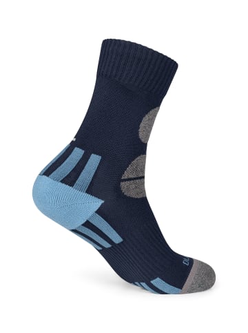 camano Wandersocken 4er Pack dark saphire