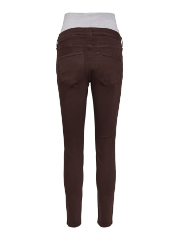 Vero Moda Umstandsjeans mit Skinny Fit in Chocolate Torte