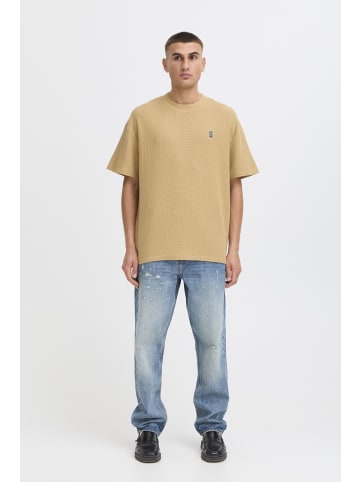 !SOLID Rundhalsshirt SDRAUL in Braun