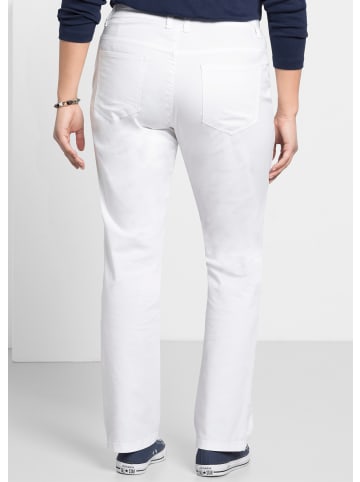 sheego Hose in weiß