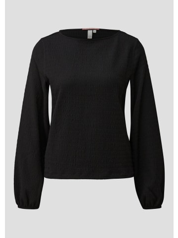 QS T-Shirt in 9999_schwarz