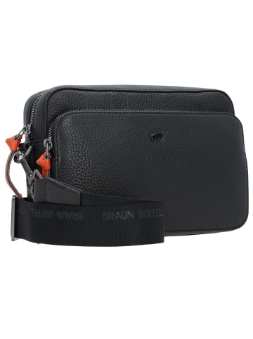 Braun Büffel Novara Umhängetasche Leder 22 cm in schwarz