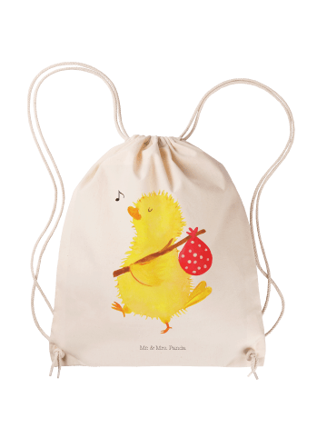 Mr. & Mrs. Panda Jutebeutel Küken Wander ohne Spruch in Creme