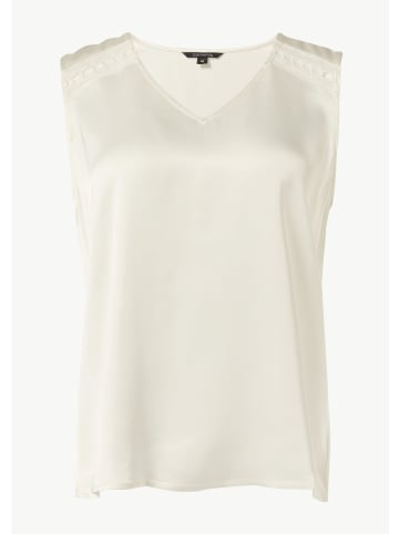 comma Bluse in 0120_weiß