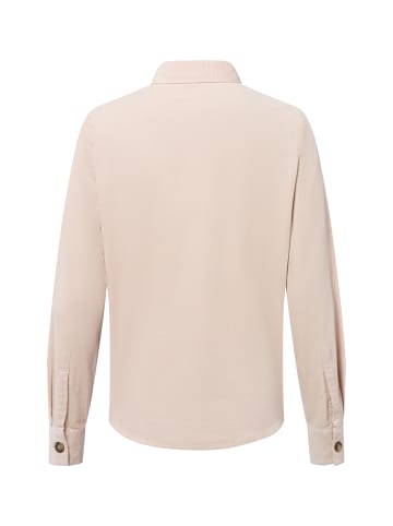 Marie Lund Cordbluse in beige - 0031