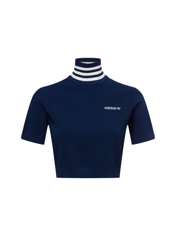 Adidas originals Crop-Shirt in marine weiß
