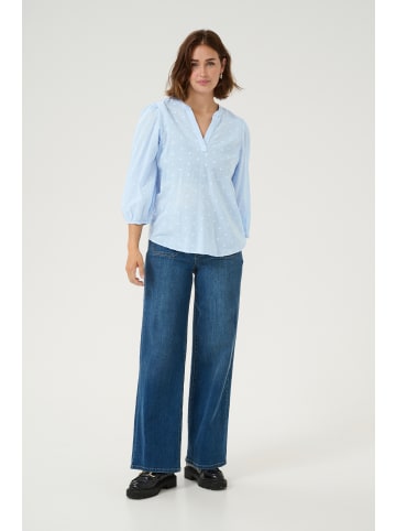 Kaffe Langarm-Bluse KAjollia Regular fit in Soft Chambray