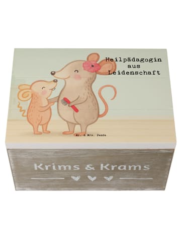 Mr. & Mrs. Panda aufbewahrungskiste mit deckel Heilpädagogin Lei... in Weiß