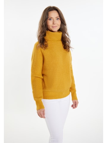 Usha Damen Strickpullover in Curry