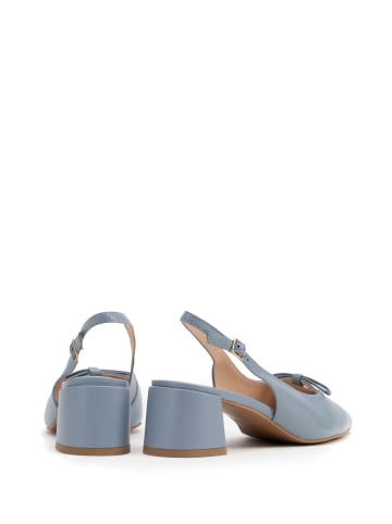 Wittchen Damenschuhe Pumps Aus Leder Mit Blockabsatz in Blue