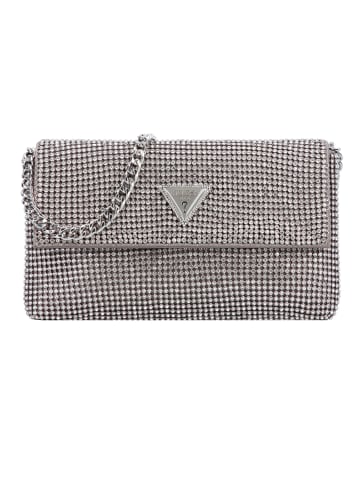 Guess Twiller Clutch Tasche 22 cm in silver