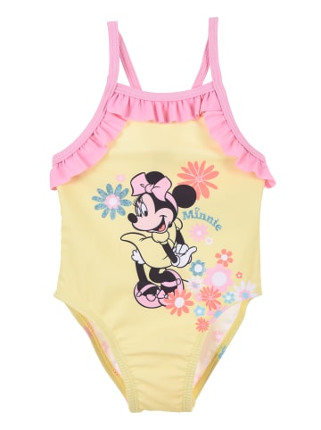 Disney Minnie Mouse Kinder Badeanzug in Gelb