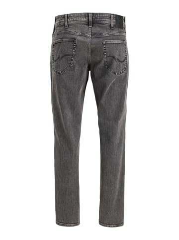 JACK & JONES PLUS Tapered Fit Jeans in Grey Denim