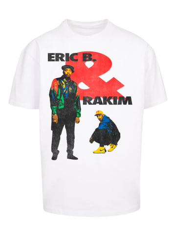 Mister Tee Mister Tee Unisex Eric B & Rakim Sweat the Technique Oversize Tee in white