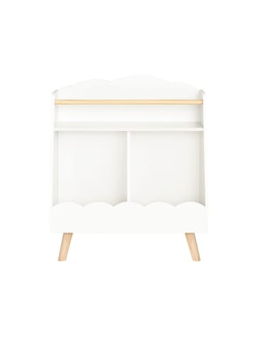 SoBuy Bücherregal in Reinweiß - (W) 35 x (H) 71 x (L) 61 cm