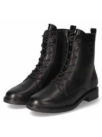 Tamaris Schnürstiefeletten in schwarz