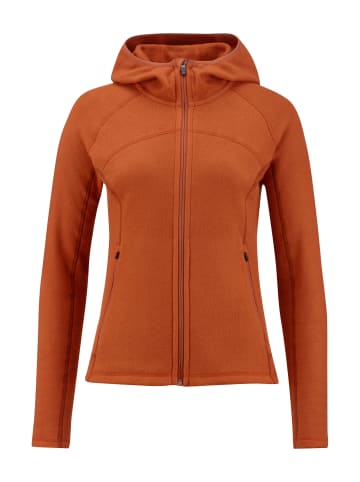 Hessnatur Softfleece-Jacke in sienarot